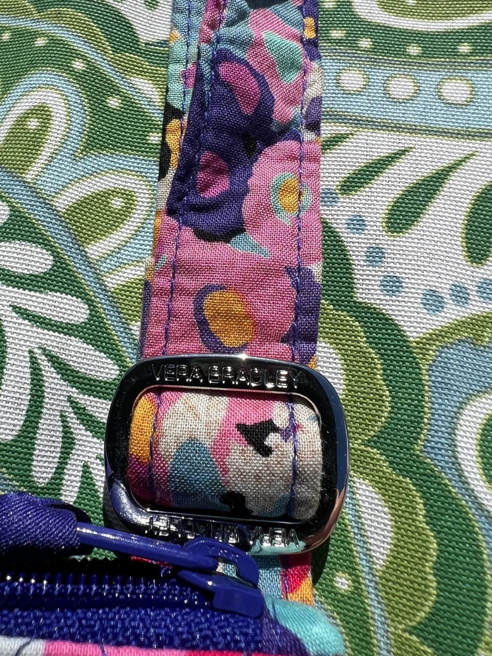 Vera Bradley Little Hipster Impressionista Floral Crossbody Bag - Picture 8 of 8